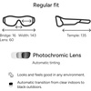 image:imageReebok Nitrous Smart Audio Sunglasses Black Polarized Lens Unisex HiFi Bluetooth Sport Glasses with UV Protection  Powered by LucydNitrous Photochromic