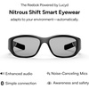 image:imageReebok Nitrous Smart Audio Sunglasses Black Polarized Lens Unisex HiFi Bluetooth Sport Glasses with UV Protection  Powered by LucydNitrous Photochromic