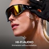 image:imageReebok Nitrous Smart Audio Sunglasses Black Polarized Lens Unisex HiFi Bluetooth Sport Glasses with UV Protection  Powered by LucydRed Mirror