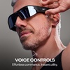 image:imageReebok Nitrous Smart Audio Sunglasses Black Polarized Lens Unisex HiFi Bluetooth Sport Glasses with UV Protection  Powered by LucydSilver Mirror