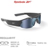 image:imageReebok Nitrous Smart Audio Sunglasses Black Polarized Lens Unisex HiFi Bluetooth Sport Glasses with UV Protection  Powered by LucydSilver Mirror