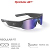 image:imageReebok Nitrous Smart Audio Sunglasses Black Polarized Lens Unisex HiFi Bluetooth Sport Glasses with UV Protection  Powered by LucydViolet Mirror