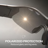 image:imageReebok Nitrous Smart Audio Sunglasses Black Polarized Lens Unisex HiFi Bluetooth Sport Glasses with UV Protection  Powered by LucydViolet Mirror