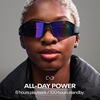 image:imageReebok Nitrous Smart Audio Sunglasses Black Polarized Lens Unisex HiFi Bluetooth Sport Glasses with UV Protection  Powered by LucydViolet Mirror