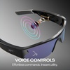 image:imageReebok Nitrous Smart Audio Sunglasses Black Polarized Lens Unisex HiFi Bluetooth Sport Glasses with UV Protection  Powered by LucydViolet Mirror