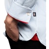 image:imageReebok Slim Fit Long Sleeve Button Down Dress Shirts for Men  Wrinkle Free Long Sleeve Shirt Mens FormalLight Blue  Check
