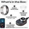 image:imageReebok Smart Ring for Women or Men Shiny Gold Size 9 Fitness Ring  The Next Generation of Wearable Technology amp a Fitness amp Sleep Tracker That Monitors Wellbeing amp RecoveryBlack