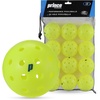 image:imagePrince  Pickleballs 40Hole Balls for Indoor amp Outdoor Play 12Pack  12 Pickleballs 40Hole Construction Indoor amp Outdoor Use Consistent Flight Reliable Bounce for Practice and GamesPickleballs  12 Pack