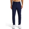 image:imageReebok Mens 5Pocket Voyager Oblong Pant Tapered Slim Fit Lightweight Poly DoubleKnit FabricVector Navy