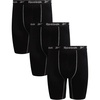 image:imageReebok Mens Boxer Briefs  3 Pack Big amp Tall Performance Mens Underwear  Extra Thigh Coverage Keeps Everything Streamlined Breathable AirflowDriven Ease for Work and Everyday WearJet Black