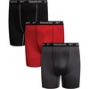Black/Chinese Red/Dark Grey