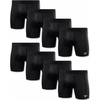 image:imageReebok Mens Boxer Briefs  8 Pack Performance Stretch Mens Underwear Boxers with Functional Fly 6 Inseam Boxers for MenBlack