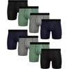 Black/Green/Grey Heather/Navy Blue