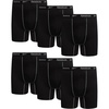 image:imageReebok Mens Boxer Briefs 6 Pack Big amp Tall MoistureWicking Mens Underwear  Precise 2XL4XL Inseam Sizing QuickDry Flexible Fabric Stays Comfortable Through Training and TravelSolid Black