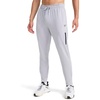 image:imageReebok Mens Dunk Jogger Standard Fit 30 Inseam Lightweight Stretch PolyBlend FabricGrey Heather