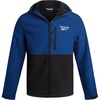 image:imageReebok Mens Jacket Lightweight Softshell Jacket Sherpa Fleece Lined Coat  Water Resistant ZipUp Shell with Clean Athletic Cut Packable Design for Travel Versatile for Hiking or Weekend WearClassic Blue