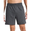 image:imageReebok Mens Locker 7 Short Standard Fit Midweight Stretch CottonPoly FabricCharcoal Heather