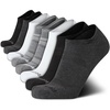image:imageReebok Mens Low Cut Socks Moisture Wicking Cushioned Athletic Socks 8 Pack  Stretch Performance Reinforced Heel amp Toe Arch Support Low Cut No Show Shoe Size 6125Grey Assorted