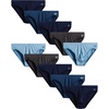 image:imageReebok Mens Low Rise Briefs  10 Pack Performance Mens Underwear with Pouch  Redefine your daily essentials with the Reebok Mens Low Rise Briefs  10 Pack Soft Cotton Underwear Briefs with Supportive CBluesCharcoal