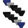 Black/Cobalt Blue/Grey/Charcoal