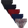 image:imageReebok Mens Low Rise Briefs 5 Pack Soft Stretch Cotton Underwear Briefs  Smooth SecondSkin Feel with Breathable Stretch QuickDry MoistureWicking Fabric Blend for Everyday SupportMaritime BlueCharcoal HeatherBluePrintTibetan Red