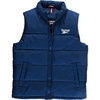 image:imageReebok Mens Midweight Insulated Quilted Puffer Vest Full Zip with Pockets  Warm Sleeveless Layer Without Bulk WaterResistant Shell Zip Pockets Easy OverSweatshirt Wear for OutdoorsBatik Blue