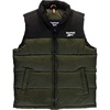 image:imageReebok Mens Midweight Insulated Quilted Puffer Vest Full Zip with Pockets  Warm Sleeveless Layer Without Bulk WaterResistant Shell Zip Pockets Easy OverSweatshirt Wear for OutdoorsOlive