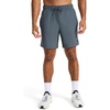 image:imageReebok Mens Pace Training 7 Short Standard Fit Lightweight Stretch Recycled Nylon FabricEbony