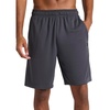 image:imageReebok Mens Point Guard 9 Short Standard Fit Lightweight Breathable Mesh FabricEbony