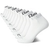 image:imageReebok Mens Quarter Socks Performance Arch Support Cushioned Socks 12 Pack  Stretch Performance Fabric Cushioned Arch Support Reinforced Heel amp Toe Shoe Size 6125Formal White