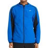 image:imageReebok Mens Running Woven Wind Jacket Standard Fit Lightweight Nylon FabricOptimum Blue