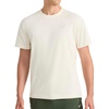 image:imageReebok Mens Short Sleeve Crewneck Embroidered TShirt Standard Fit Lightweight Stretch Cotton FabricAlabaster  Vector Embroidery