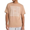 image:imageReebok Mens Short Sleeve Graphic Crewneck TShirt Standard Fit Lightweight CottonPoly FabricWoodsmoke  Vortex