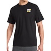 image:imageReebok Mens Small Logo Crewneck TShirt Standard Fit Lightweight CottonPoly Jersey FabricBlack  Bebop
