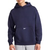 image:imageReebok Mens Transition Hoodie Oversized Fit Midweight Cottonpoly Fleece FabricVector Navy