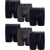 image:imageReebok Mens Underwear  6 Pack Performance Mens Big amp Tall Boxer Briefs  Steady Breathable Comfort for Every Day Dependable Underwear That Stays Supportive Through Busy RoutinesMaritime BlueDark GreyMaritime Blue