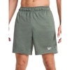 image:imageReebok Mens Viper 20 7 Short Standard Fit Lightweight Poly Grid Mesh FabricGrit Green Heather