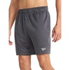 image:imageReebok Mens Viper 20 7 Short Standard Fit Lightweight Poly Grid Mesh FabricOld Ebony Heather