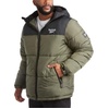 image:imageReebok Mens Winter Jacket  Heavyweight Insulated Puffer Jacket with Hood  Wind and Water Resistant Fabric Blocks Chill Sturdy FullZip Closure for Easy Layering Versatile Everyday StyleOlive