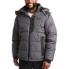 image:imageReebok Mens Winter Jacket Heavyweight Insulated Quilted Hooded Puffer Coat  DownAlternative Fill Traps Heat Without Bulk Water Resistant and Windproof Shell for Commutes or Outdoor UseCharcoal