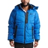 image:imageReebok Mens Winter Jacket Heavyweight Insulated Quilted Hooded Puffer Coat  DownAlternative Fill Traps Heat Without Bulk Water Resistant and Windproof Shell for Commutes or Outdoor UseBatik Blue