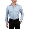image:imageReebok Slim Fit Long Sleeve Button Down Dress Shirts for Men  Wrinkle Free Long Sleeve Shirt Mens FormalLight Blue  Check