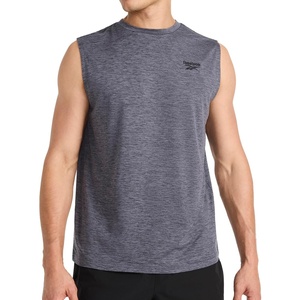 image:imageReebok Apparel Mens Elite Sleeveless Ebony HeatherEbony Heather