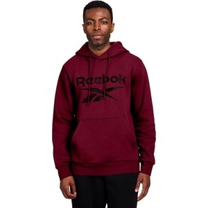 image:imageReebok Cotton Fleece Hooded SweatshirtCabernet
