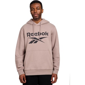 image:imageReebok Cotton Fleece Hooded SweatshirtDriftwood