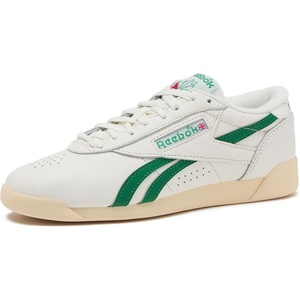 image:imageReebok Freestyle Lo Womens Shoes Athletic Walking or Tennis Sneakers for WomenChalkGlen GreenPaper White