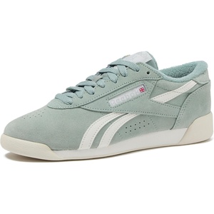 image:imageReebok Freestyle Lo Womens Shoes Athletic Walking or Tennis Sneakers for WomenHybrid GreenChalkChalk