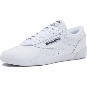 image:imageReebok Freestyle Lo Womens Shoes Athletic Walking or Tennis Sneakers for WomenWhiteBlackWhite