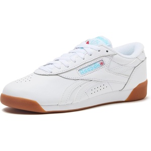 image:imageReebok Freestyle Lo Womens Shoes Athletic Walking or Tennis Sneakers for WomenWhiteWhiteGum