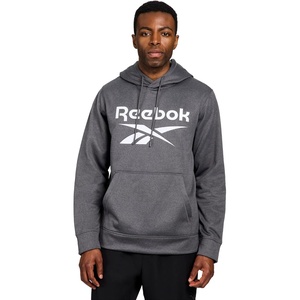 image:imageReebok Hooded Fleece SweatshirtCharchoal Heather